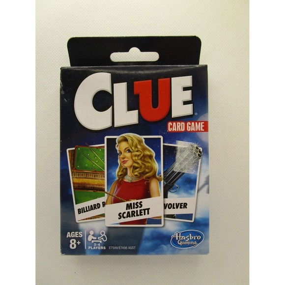 NEW Lot of 3 Card Games Connect 4, Clue and Guess Who  HASBRO - HOLIDAY GIFT - Picture 2 of 7